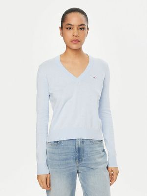Tommy Jeans - Sweter damski na zimę ze sklepu: MODIVO w kategorii: Swetry damskie - zdjęcie WP-EBWP-BKLVO-LN0_0000304407444