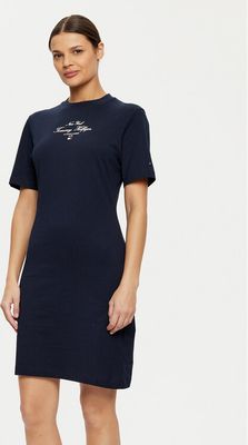 Sukienka prosta Tommy Hilfiger ze sklepu: MODIVO w kategorii: Sukienki - zdjęcie WP-EBWP-BKLVO-LN0_0000304409356
