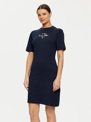 Sukienka Tommy Hilfiger ze sklepu: MODIVO w kategorii: Sukienki - zdjęcie WP-EBWP-BKLVO-LN0_0000304409356