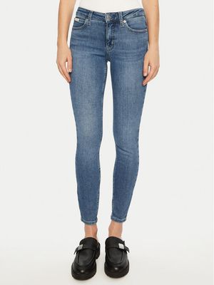 Jeansy damskie casualowe Calvin Klein Jeans ze sklepu: MODIVO w kategorii: Jeansy damskie - zdjęcie WP-EBWP-BKLVO-LN0_0000304412394