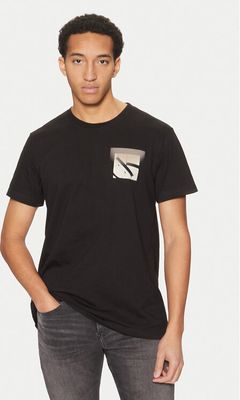 T-shirt męski na wiosnę Calvin Klein Jeans ze sklepu: MODIVO w kategorii: T-shirty męskie - zdjęcie WP-EBWP-BKLVO-LN0_0000304412974