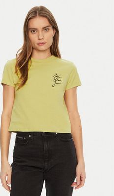 Bluzka damska młodzieżowa wiosenna Calvin Klein Jeans ze sklepu: MODIVO w kategorii: Bluzki damskie - zdjęcie WP-EBWP-BKLVO-LN0_0000304413087