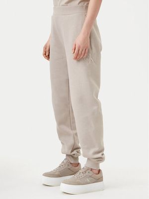 Spodnie damskie na wiosnę Calvin Klein Jeans ze sklepu: MODIVO w kategorii: Spodnie damskie - zdjęcie WP-EBWP-BKLVO-LN0_0000304413414