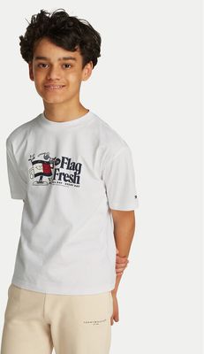 Tommy Hilfiger - T-shirt chłopięce na zimę ze sklepu: MODIVO w kategorii: T-shirty chłopięce - zdjęcie WP-EBWP-BKLVO-LN0_0000304422218