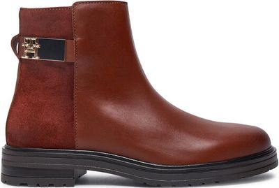 Botki wiosenne Tommy Hilfiger ze sklepu: MODIVO w kategorii: Botki - zdjęcie WP-EBWP-BKLVO-LN0_0000304440854