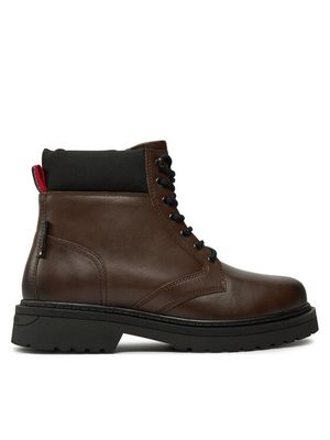 Buty zimowe męskie casual Tommy Jeans ze sklepu: MODIVO w kategorii: Buty zimowe męskie - zdjęcie WP-EBWP-BKLVO-LN0_0000304448874