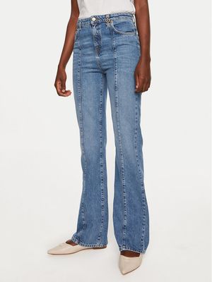 Jeansy damskie w miejskim stylu Twinset ze sklepu: MODIVO w kategorii: Jeansy damskie - zdjęcie WP-EBWP-BKLVO-LN0_0000304451621