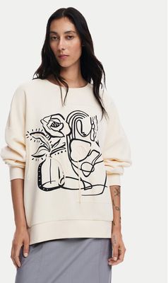 Bluza damska Desigual ze sklepu: MODIVO w kategorii: Bluzy damskie - zdjęcie WP-EBWP-BKLVO-LN0_0000304477805