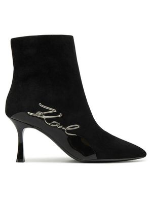Botki jesienne Karl Lagerfeld ze sklepu: MODIVO w kategorii: Botki - zdjęcie WP-EBWP-BKLVO-LN0_0000304499012