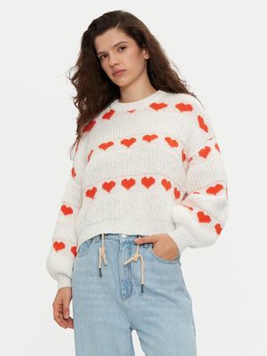 Sweter damski jesienny Pieces ze sklepu: MODIVO w kategorii: Swetry damskie - zdjęcie WP-EBWP-BKLVO-LN0_0000304503276