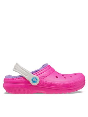 Crocs - Klapki dziecięce na zimę ze sklepu: MODIVO w kategorii: Klapki dziecięce - zdjęcie WP-EBWP-BKLVO-LN0_0000304506017