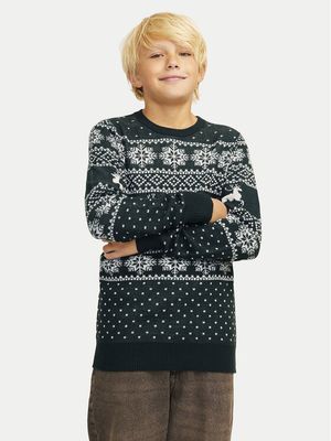 Sweter chłopięcy na wiosnę Jack & Jones Junior ze sklepu: MODIVO w kategorii: Swetry chłopięce - zdjęcie WP-EBWP-BKLVO-LN0_0000304523052