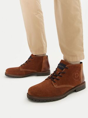 Buty zimowe męskie koronkowy Bugatti ze sklepu: MODIVO w kategorii: Buty zimowe męskie - zdjęcie WP-EBWP-BKLVO-LN0_0000304524035