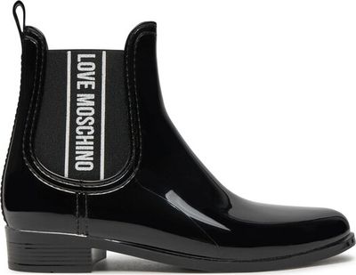 Kalosze damskie jesienne Love Moschino ze sklepu: MODIVO w kategorii: Kalosze damskie - zdjęcie WP-EBWP-BKLVO-LN0_0000304542008
