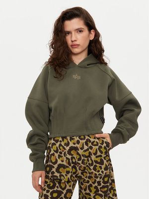 Bluza damska na zimę Alpha Industries ze sklepu: MODIVO w kategorii: Bluzy damskie - zdjęcie WP-EBWP-BKLVO-LN0_0000304543104