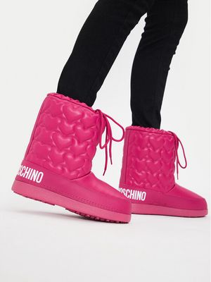 Love Moschino - Śniegowce damskie ze sklepu: MODIVO w kategorii: Śniegowce damskie - zdjęcie WP-EBWP-BKLVO-LN0_0000304549052