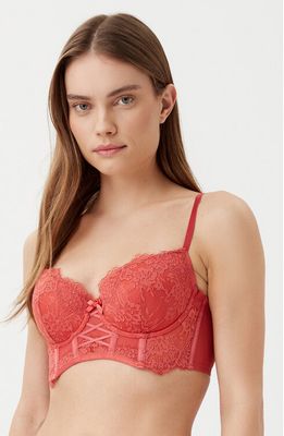 Biustonosz koronkowy Hunkemöller ze sklepu: MODIVO w kategorii: Biustonosze - zdjęcie WP-EBWP-BKLVO-LN0_0000304558344