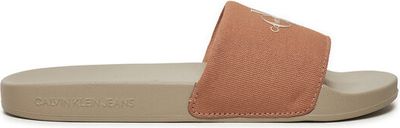 Klapki damskie wiosenne Calvin Klein Jeans ze sklepu: MODIVO w kategorii: Klapki damskie - zdjęcie WP-EBWP-BKLVO-LN0_0000304568367