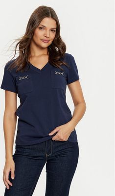 Bluzka damska na lato Marciano Guess ze sklepu: MODIVO w kategorii: Bluzki damskie - zdjęcie WP-EBWP-BKLVO-LN0_0000304569753