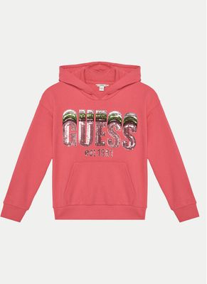 Bluza dziewczęca na wiosnę Guess ze sklepu: MODIVO w kategorii: Bluzy dziewczęce - zdjęcie WP-EBWP-BKLVO-LN0_0000304573422