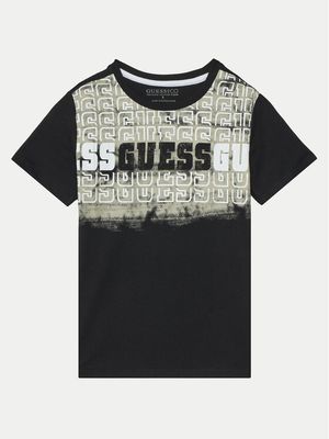 Guess - T-shirt chłopięce ze sklepu: MODIVO w kategorii: T-shirty chłopięce - zdjęcie WP-EBWP-BKLVO-LN0_0000304576133