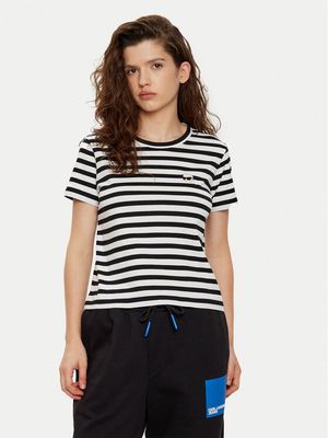 Bluzka damska casual wiosenna Karl Lagerfeld ze sklepu: MODIVO w kategorii: Bluzki damskie - zdjęcie WP-EBWP-BKLVO-LN0_0000304578793