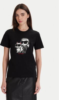Karl Lagerfeld - Bluzka damska młodzieżowa ze sklepu: MODIVO w kategorii: Bluzki damskie - zdjęcie WP-EBWP-BKLVO-LN0_0000304579585