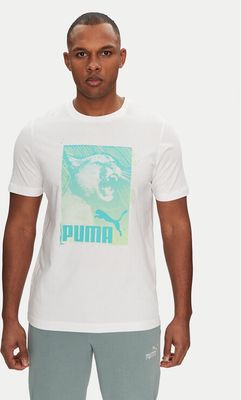 T-shirt męski na lato Puma ze sklepu: MODIVO w kategorii: T-shirty męskie - zdjęcie WP-EBWP-BKLVO-LN0_0000304580406
