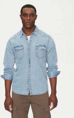 Koszula męska na wiosnę Guess Jeans ze sklepu: MODIVO w kategorii: Koszule męskie - zdjęcie WP-EBWP-BKLVO-LN0_0000304582318
