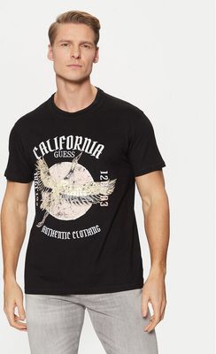 T-shirt męski na lato Guess ze sklepu: MODIVO w kategorii: T-shirty męskie - zdjęcie WP-EBWP-BKLVO-LN0_0000304582936