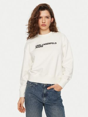 Bluza damska na wiosnę Karl Lagerfeld Jeans ze sklepu: MODIVO w kategorii: Bluzy damskie - zdjęcie WP-EBWP-BKLVO-LN0_0000304583247
