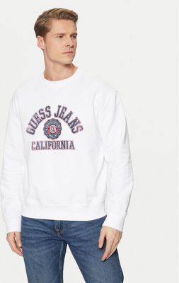Bluza męska wiosenna Guess Jeans ze sklepu: MODIVO w kategorii: Bluzy męskie - zdjęcie WP-EBWP-BKLVO-LN0_0000304584237