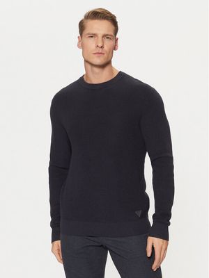 Guess - Sweter męski jesienny ze sklepu: MODIVO w kategorii: Swetry męskie - zdjęcie WP-EBWP-BKLVO-LN0_0000304584473