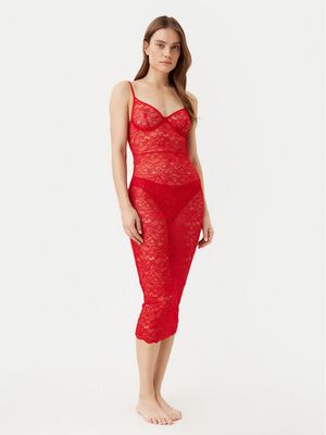 Koszula nocna elegancka Guess ze sklepu: MODIVO w kategorii: Koszule nocne - zdjęcie WP-EBWP-BKLVO-LN0_0000304587986