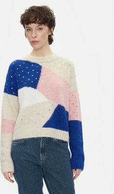 Sweter damski Pepe Jeans ze sklepu: MODIVO w kategorii: Swetry damskie - zdjęcie WP-EBWP-BKLVO-LN0_0000304593499