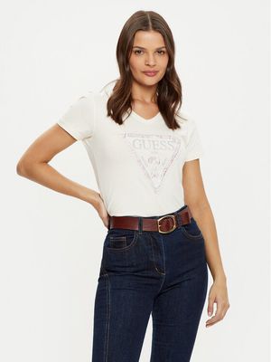 Guess - Bluzka damska wiosenna ze sklepu: MODIVO w kategorii: Bluzki damskie - zdjęcie WP-EBWP-BKLVO-LN0_0000304595325