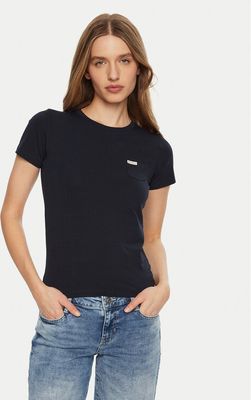 Bluzka damska casual na wiosnę Guess Jeans ze sklepu: MODIVO w kategorii: Bluzki damskie - zdjęcie WP-EBWP-BKLVO-LN0_0000304595530