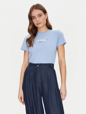 Bluzka damska w stylu młodzieżowym Guess Jeans ze sklepu: MODIVO w kategorii: Bluzki damskie - zdjęcie WP-EBWP-BKLVO-LN0_0000304595615