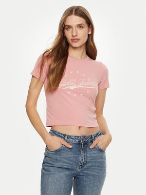 Bluzka damska na wiosnę Guess Jeans ze sklepu: MODIVO w kategorii: Bluzki damskie - zdjęcie WP-EBWP-BKLVO-LN0_0000304595707