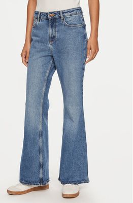 Jeansy damskie wiosenne Wrangler ze sklepu: MODIVO w kategorii: Jeansy damskie - zdjęcie WP-EBWP-BKLVO-LN0_0000304596544
