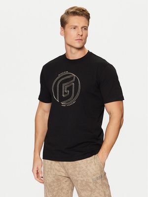 T-shirt męski na wiosnę Guess ze sklepu: MODIVO w kategorii: T-shirty męskie - zdjęcie WP-EBWP-BKLVO-LN0_0000304600043
