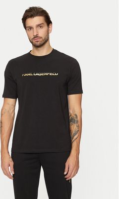 Karl Lagerfeld - T-shirt męski wiosenny ze sklepu: MODIVO w kategorii: T-shirty męskie - zdjęcie WP-EBWP-BKLVO-LN0_0000304612565