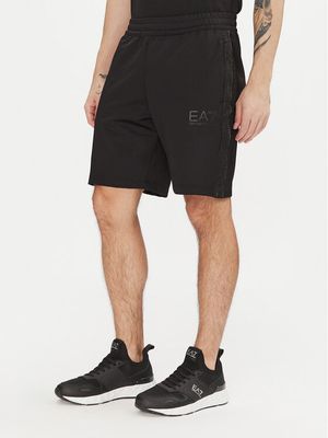 Spodenki męskie na zimę EA7 Emporio Armani ze sklepu: MODIVO w kategorii: Spodenki męskie - zdjęcie WP-EBWP-BKLVO-LN0_0000304613661