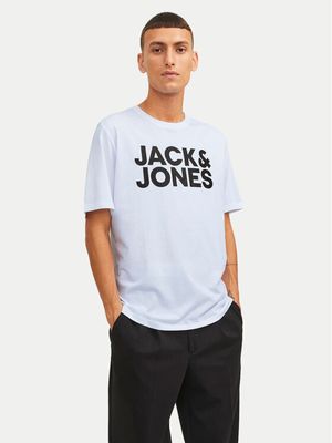 Jack & Jones - T-shirt męski na lato ze sklepu: MODIVO w kategorii: T-shirty męskie - zdjęcie WP-EBWP-BKLVO-LN0_0000304617331