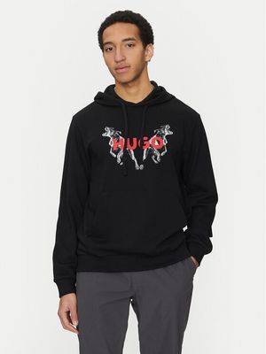 HUGO - Bluza męska klasyczny ze sklepu: MODIVO w kategorii: Bluzy męskie - zdjęcie WP-EBWP-BKLVO-LN0_0000304634505