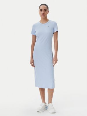 Sukienka Tommy Jeans ze sklepu: MODIVO w kategorii: Sukienki - zdjęcie WP-EBWP-BKLVO-LN0_0000304640094