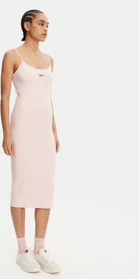 Sukienka w stylu klasycznym letnia Tommy Jeans ze sklepu: MODIVO w kategorii: Sukienki - zdjęcie WP-EBWP-BKLVO-LN0_0000304640261