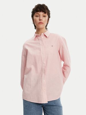 Koszula damska casualowa Tommy Jeans ze sklepu: MODIVO w kategorii: Koszule damskie - zdjęcie WP-EBWP-BKLVO-LN0_0000304640414
