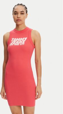 Sukienka Tommy Jeans ze sklepu: MODIVO w kategorii: Sukienki - zdjęcie WP-EBWP-BKLVO-LN0_0000304640759