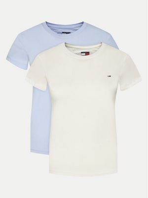 Bluzka damska na lato Tommy Jeans ze sklepu: MODIVO w kategorii: Bluzki damskie - zdjęcie WP-EBWP-BKLVO-LN0_0000304643378